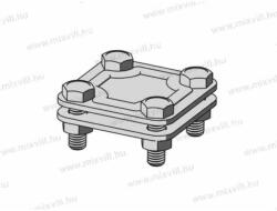 XBS MGKS-01/2 Multikapocs 30mm laposvas összekötéséhez (013101)