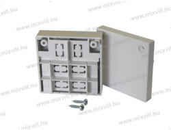 Elettrocanali EC SSB1 csatorna kötődoboz 70x70x24mm 25db/doboz (EC SSB1)