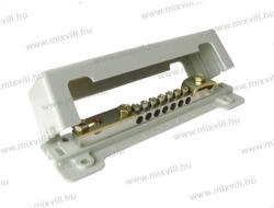 OMU System PKS4 ónozott 1-soros potenciál kiegyenlítő sín 7x6-25mm2+30x4+8-10+50mm2 (904683)