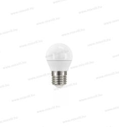 EMOS LED izzó kisgömb E27 6W 470lm 4000K természetes fehér fény ZQ1121 3 év garancia (ZQ1121)