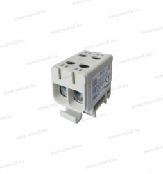 OMU system 1 pólusú szürke fővezetéki sorkapocs csatlakozókapocs 4x2, 5-50mm2 CU 160A AL 145A Omu system TUK4255 (TUK42550L)