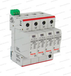 Raycap Safetec CR 160/275 (4+0) túlfeszültség levezető, C osztály távkijelzős 516.905
