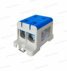 OMU system 1 pólusú kék fővezetéki sorkapocs csatlakozókapocs 4x16-95mm2 CU 245A AL 220A Omu system TUK41695N (TUK41695N)
