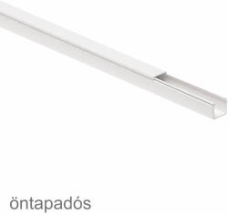 Elettrocanali EC MC1818B ADH öntapadós műanyag kábelcsatorna 18x18mm (EC MC1818B ADH)