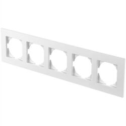 TEM ötös keret flat fehér () OF50PW (OF50PW)