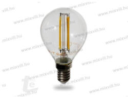 V-TAC SKU-4426 COG LED lámpa E14 kisgömb 4W 6000K 400lm IP20 hideg fehér V-TAC (4426)