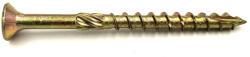 Koelner 6x140mm Pro-Fast faszerkezet építő csavar TORX-30 sárga horganyzott UC-6140 Lapos fej 100db/ (59127)