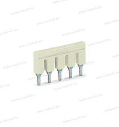 Wago 2006-405 5 pólusú szigetelt keresztösszekötő Topjob S Push-n Cage Clamp (2006-405)