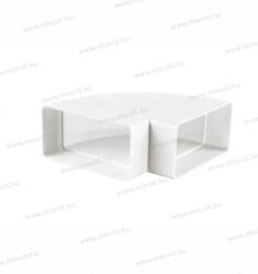 Vents 5251 55X110 90°-os könyök vízszintes laposcsatornához (5251)