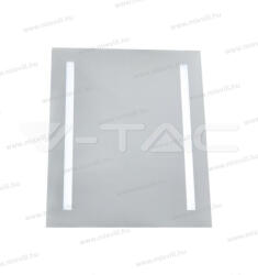V-TAC SKU-40441 17W fürdőszobai tükör világítással 600lm IP44 6400K ujjlenyomat mentes 50x39cm (40441)