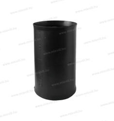 Corblack karmantyú fekete 90/75 duplafalú befűzőszalagos gégecsőhöz, közműcsőhöz (CORBLACKKAR90)