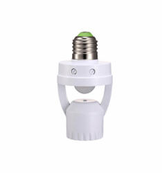 OMU Lighting S045E27 mozgásérzékelős lámpa foglalat E27 360° max 60W 6m, 10s-5m (S045E27)
