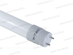 V-TAC SKU-6212 Led fénycső T8 22W 150cm 2000lm 4500K semleges fehér 160° üveg nem forgatható (6212)