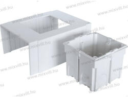 MODUL KIT 100A szerelvénydoboz kábelcsatornába fedéllel 100x60mm (EC KIT 100A)