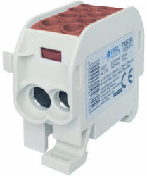 OMU System 1 pólusú barna fővezetéki sorkapocs leágazókapocs 35/25mm2 1, 5-35mm2 1, 5-25mm2 Omu system TB3525B 10 (TB3525B)