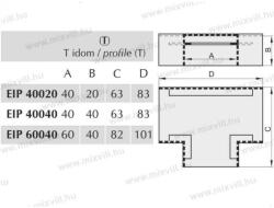  EIP T 40020 T-idom 40x20