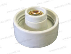 REX Light CP803 egyenes lámpaalj foglalat porcelán ( Straight ) 48db/ (CP803E)