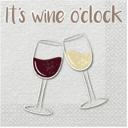 Amscan It'S Wine O'Clock Szalvéta 16 db-os 33x33 cm