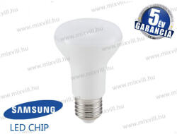 V-TAC SKU-141 LED lámpa E27 spot R63 6W 3000K 570lm IP20 120° vil. szög Samsung Chip 5 Év Garancia A+ (141)