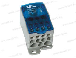XBS FVKK-120/2x25/5x16/4x10mm2 1 pólusú fővezetéki kapocs 250A