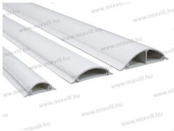  UKMCS TCS 100x25 műanyag taposócsatorna fehér 20fm/csomag