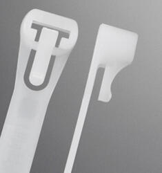 Cobra 962004 nyitható, oldható fehér kötegelő 300x7, 6 mm beltéri használatra 100db/csomag (962004)