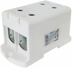 OMU system TUK435240L 6x35-240mm2 (CU: 425A, AL: 380A) 1 pólus szürke csatlakozókapocs sorkapocs (TUK435240L)