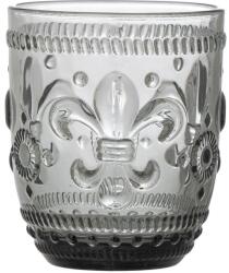 Creative Collection Szürke Dombornyomott Vizespohár Készlet 6 db