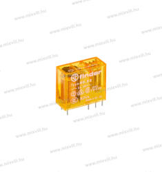 Finder 40.52. 8.012. 0000 relé 12V AC típusú printrelé dugaszolható relé 405280120000 (405280120000)