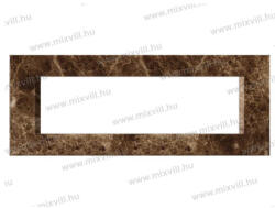 TEM LINE smaragd kőmintás díszítőkeret 7M modulos OL70SE 26453