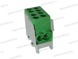 Pollmann FVKO-25/16mm2 1polus zöld ónozott fővezetéki kapocs fővez: 1, 5-25mm2 leágazó: 1, 5-16mm2 2080138 (2080138)