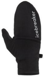 Icebreaker Merino 200 Oasis Convertible Mittens Unisex Mănuși Black S