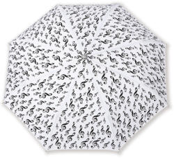 Vienna World Esernyő, G-kulcsos, Összecsukható, Fehér