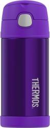Thermos Термос бутилка FUNtainer със сламка, 355 мл, лилава (12001E)