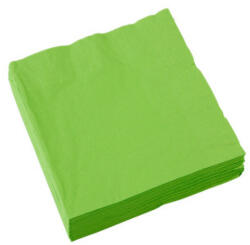 Amscan Zöld Kiwi Szalvéta 20 db-os 33x33 cm