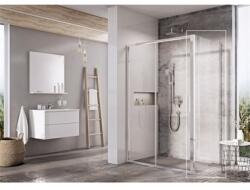 RAVAK Blix Slim BLSPS-80 fix oldalfal krómhatású+transparent 80x195 cm (RAV-X9BM40C00Z1)