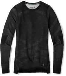 Smartwool W Intraknit Thermal Merino Base Layer Crew női funkcionális felső L / fekete