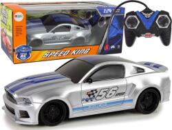 LeanToys Sport Speed Car Távirányítású R/C Ezüst 1_24 Speed King (12709) (12709)