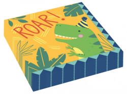 Amscan Dinoszaurusz Dino-Mate Szalvéta 16 db-os 33x33 cm
