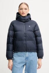 Calvin Klein Jeans pehelydzseki sötétkék, téli, oversize, LV047D501G - sötétkék M