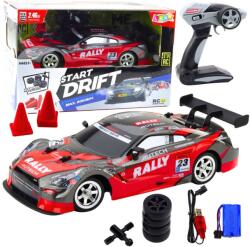 LeanToys Versenyautó Drift Car RC Piros Fekete 30km/h 1_16 (22920) (22920)