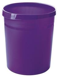 HAN Papírkosár műanyag tömörfalú HAN TREND lila 18L (18190-57) - tonerpiac