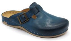 LEON 707 LEON Comfort férfi bőr klumpa (LEON64-kék43)