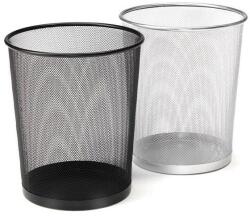OPTIMA Papírkosár fémhálós OPTIMA ezüst 20L (22681S) - tonerpiac