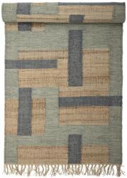 Creative Collection Zöld Mintás Kézzel Szőtt Szőnyeg 245x75 cm