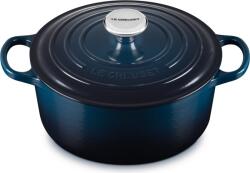 Le Creuset Tavă de copt Signature, 24 cm, albastru închis (21177241294475)