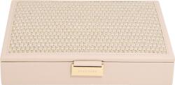 Stackers Cutie de bijuterii Stackers Raffia classic, roz deschis, cu capac (76759)