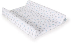  Ceba pelenkázólap huzat pamut (50x70-80) 2db/csomag sötétszürke világoskék csillagos