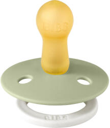 BIBS játszócumi - Colour natúr kaucsuk éjszakai 6-18 hó zsálya 1 db tasakban - babycenter-online