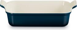 Le Creuset Tavă de copt Heritage 19 x 26 cm, albastru marin (71102261290001)